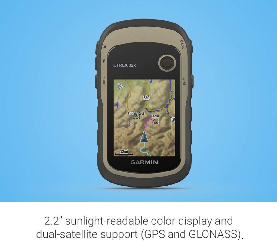 Garmin eTrex 32x, Rugged Handheld GPS Navigator