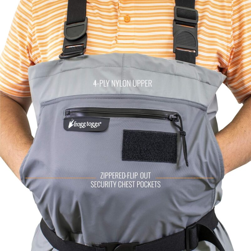 FROGG TOGGS Mens Hellbender PRO Stocking Foot Chest Wader